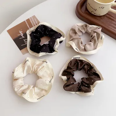 Korean Style Pearl Elastic Hair Ties / Rubber Band (2 Pc)